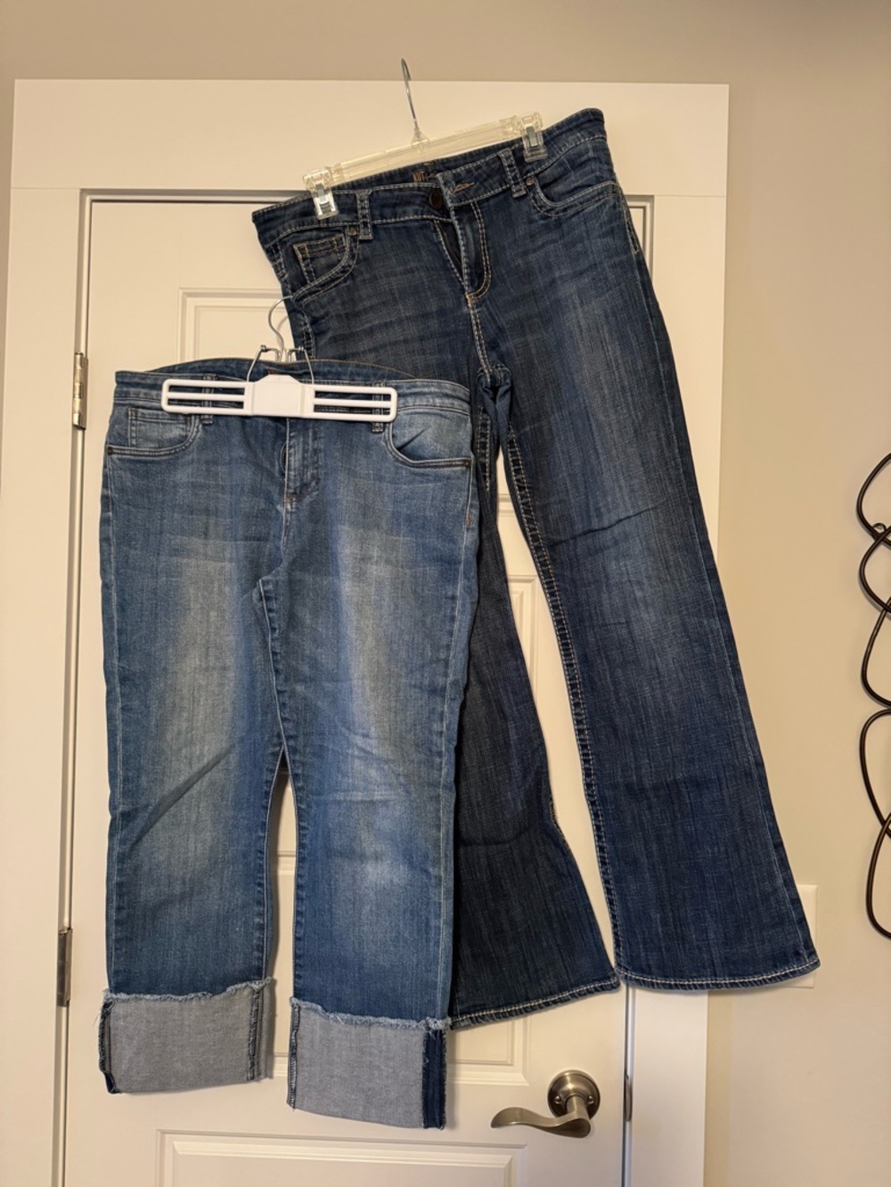 Bundle of TWO Kut from the Kloth Jeans - Boot Cut & Cropped Styles